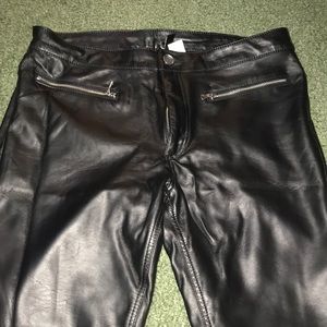 Faux leather pants 10